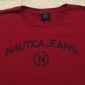 Vintage Nautica Jeans Cropped tee.